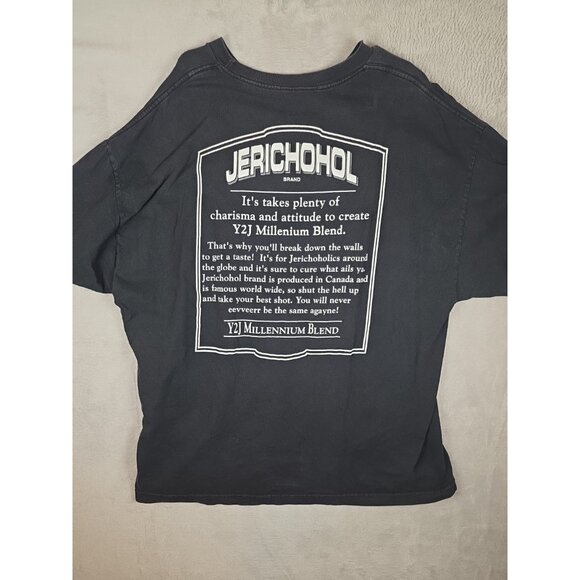 Rare Vintage Chris Jericho  Y2J Jericoholic 2000 Proof WWE 3XL - Picture 8 of 10